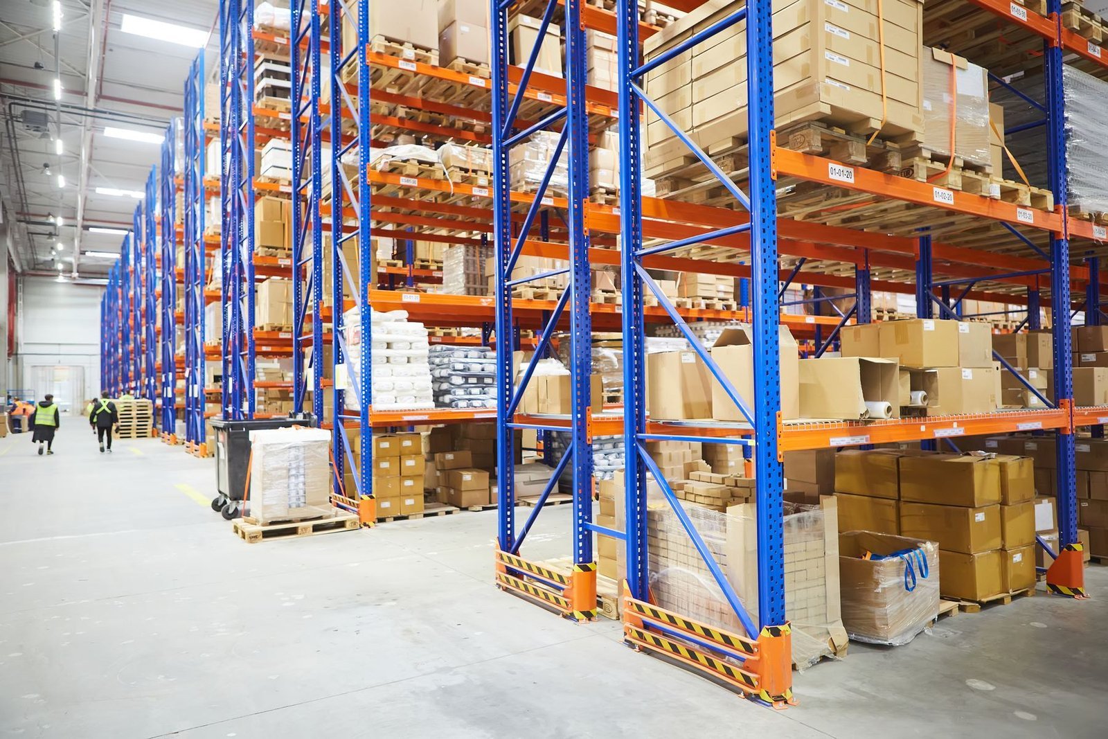 Pallet racking installation